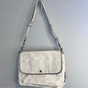 CoachWhite Kyra Shoulder Bag/Messenger